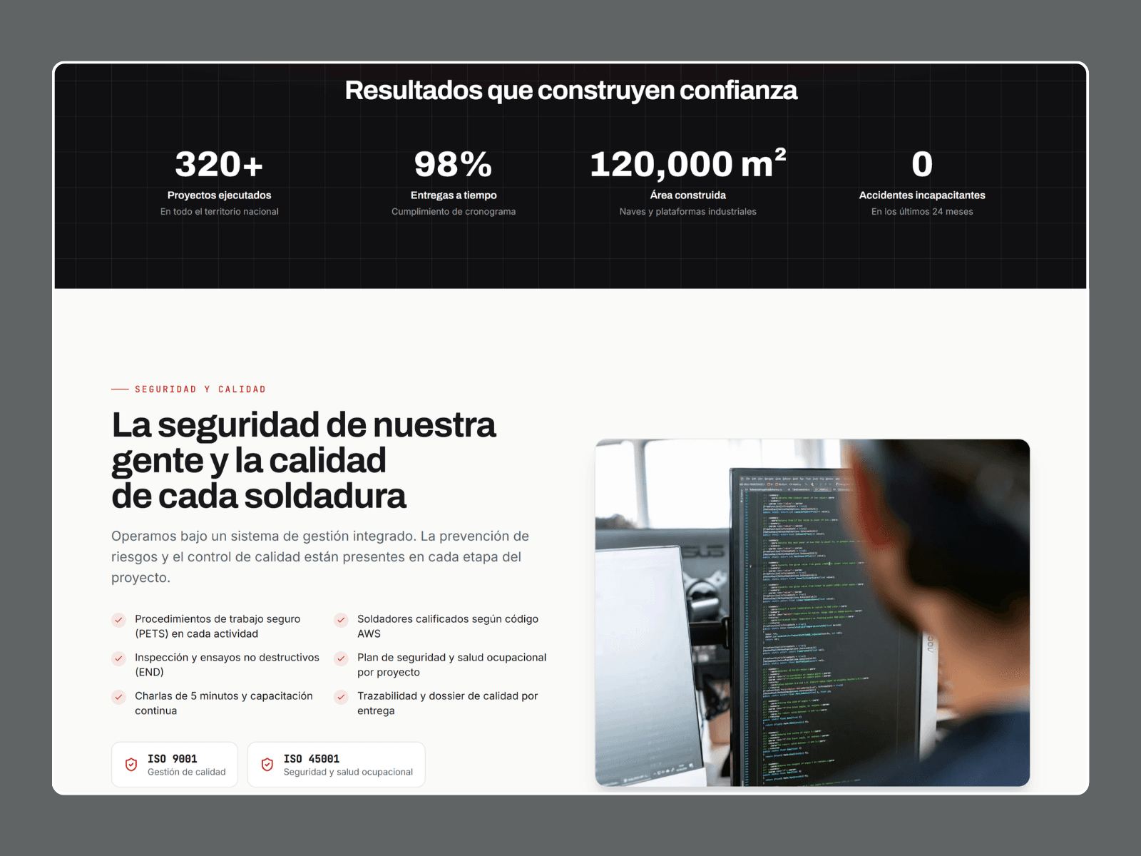 Presencia web profesional para Megametales — imagen 3