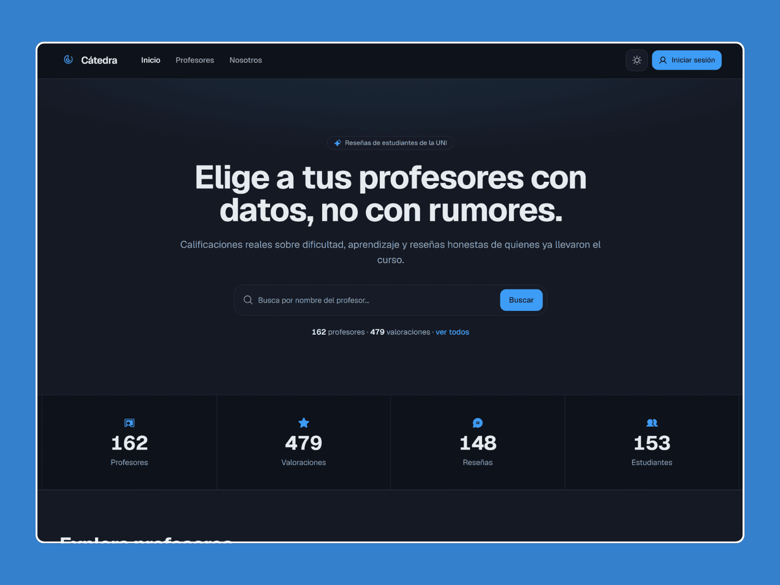 Califica Profesores: matricularse con información real — imagen 1
