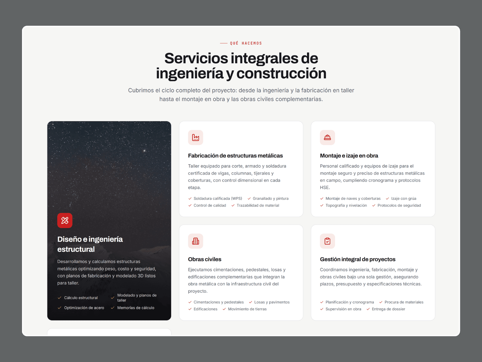 Presencia web profesional para Megametales — imagen 4